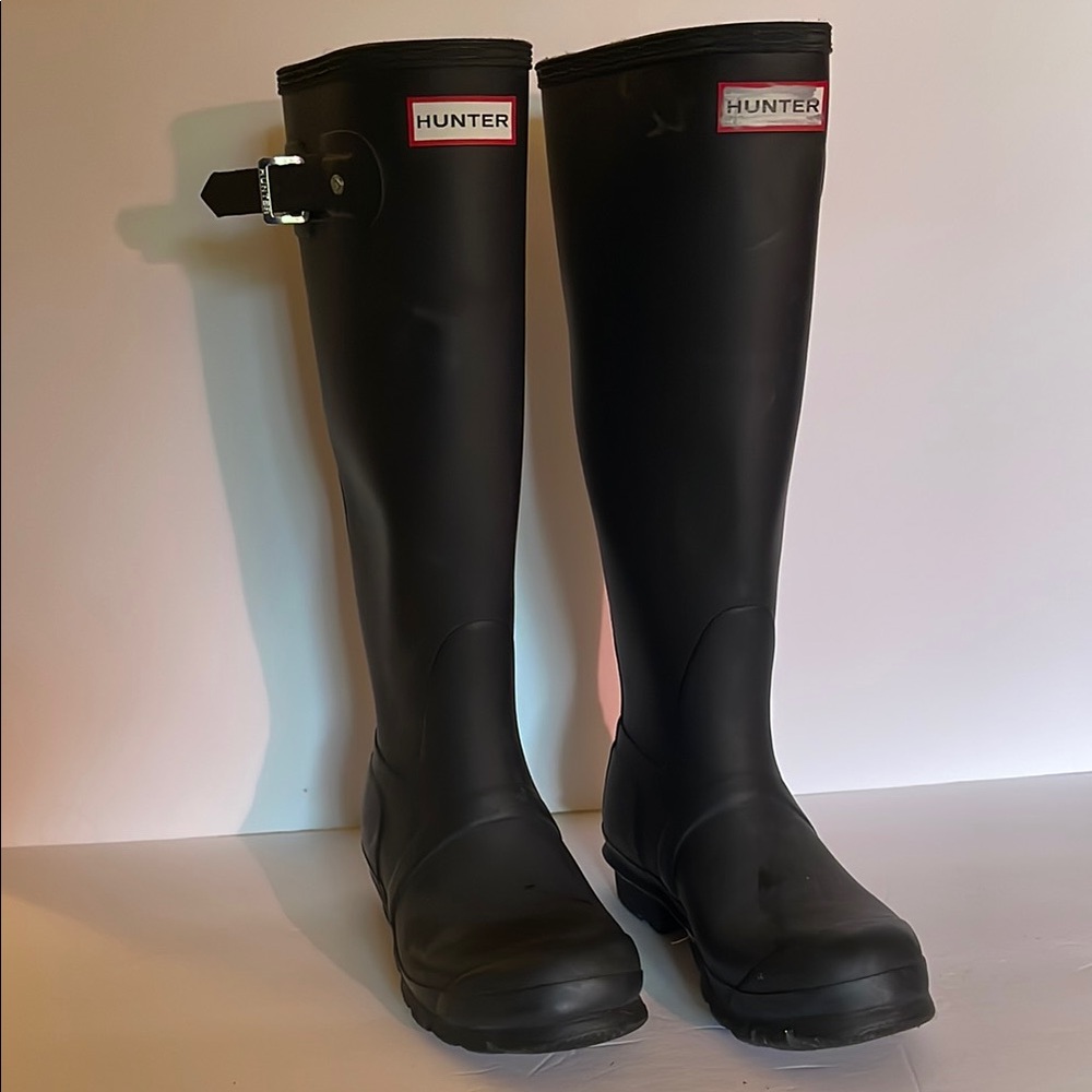 Hunter Classic Black Waterproof Boots